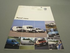 VW Panel Vans Caddy Transporter  Crafter 2007 Sales Brochure sportline 130 174  