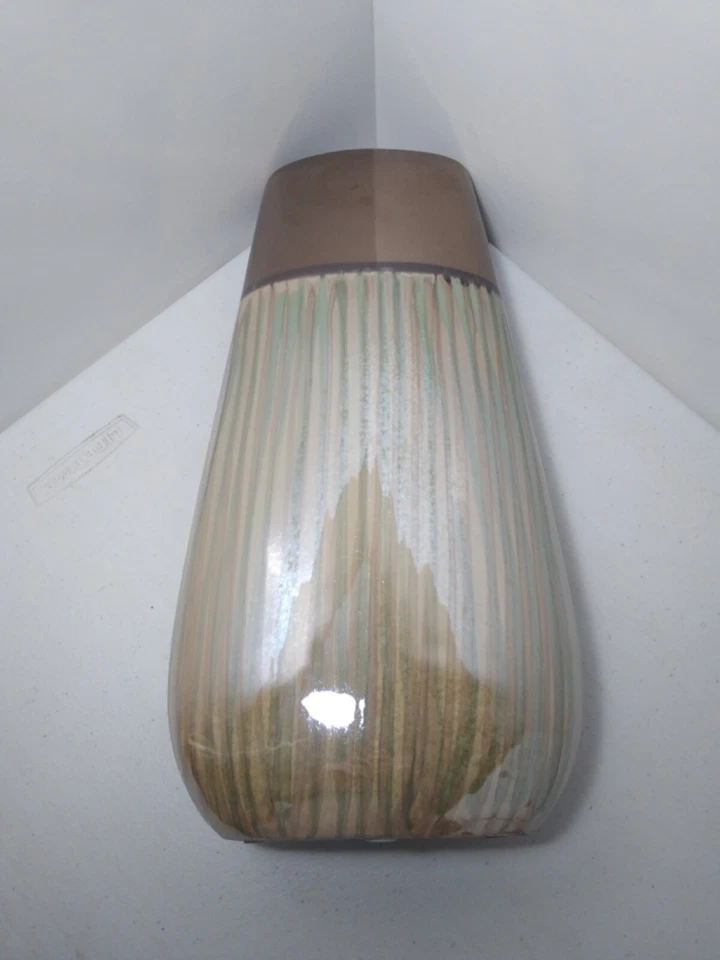 Jarrón de cerámica IMAX Home Z26339 color: bronce antiguo, crema Foto 4 de 4