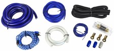 Rockville RWK01 0 Gauge Complete Car Amp Wiring Installation Wire Kit w/ RCA's