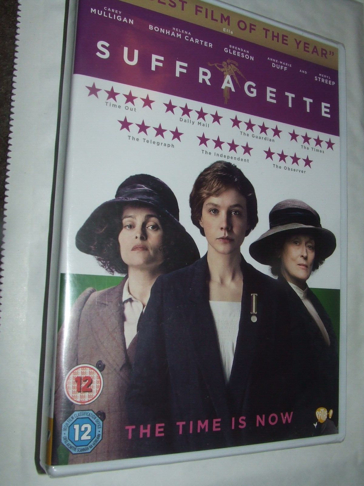 Suffragette  DVD NEW & SEALED Helena Bonham Carter