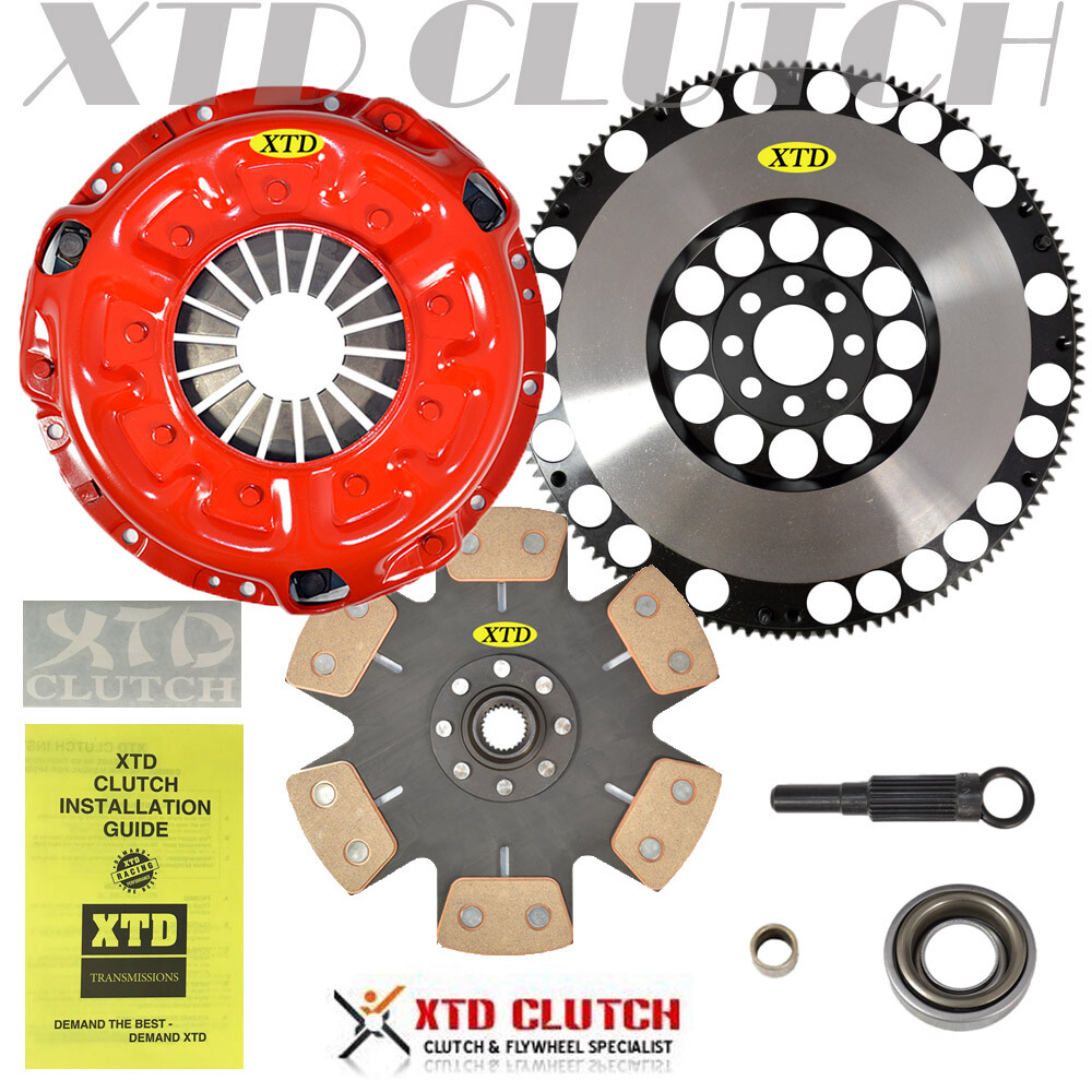 XTD STAGE 4 CLUTCH & RACING FLYWHEEL KIT FITS NISSAN 300ZX TWIN