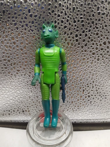 Vintage Original Greedo Star Wars Action Figure With Gun 1978