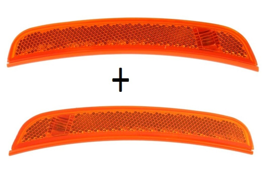 Clignotants Fiat 500 orange 2007-2015 avant avec étanchéité renforcée anti-buée