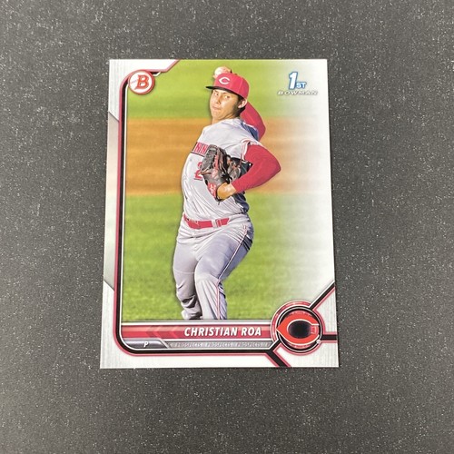 Christian Roa 1st Bowman 2022 Paper Prospect #BP-130 Base Card ...