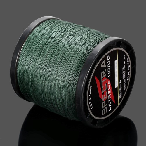 Super Strong 100-1000M Dyneema Extreme Sea Braided Fishing Line Green - Picture 6 of 13