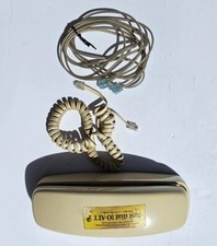 Vintage AT T Trimline 210 Beige Touch Tone Desk/Wall Telephone with box