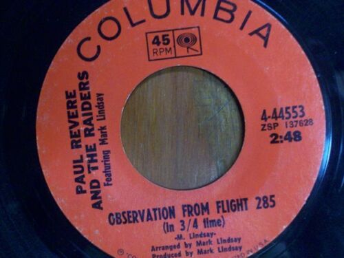 PAUL REVERE & THE RAIDERS 45 1/MIN ""Don't Take It So Hard"" Beobachtung..." Sehr guter Zustand - Bild 2 von 2