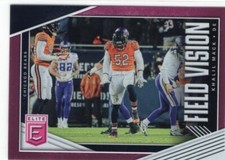 2019 Elite Football Khalil Mack Field Vision Pink Parallel