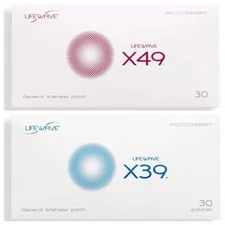 X39 X49 Patches LifeWave-Strength & Stamina Exercise Performance 30 Patches/1PC