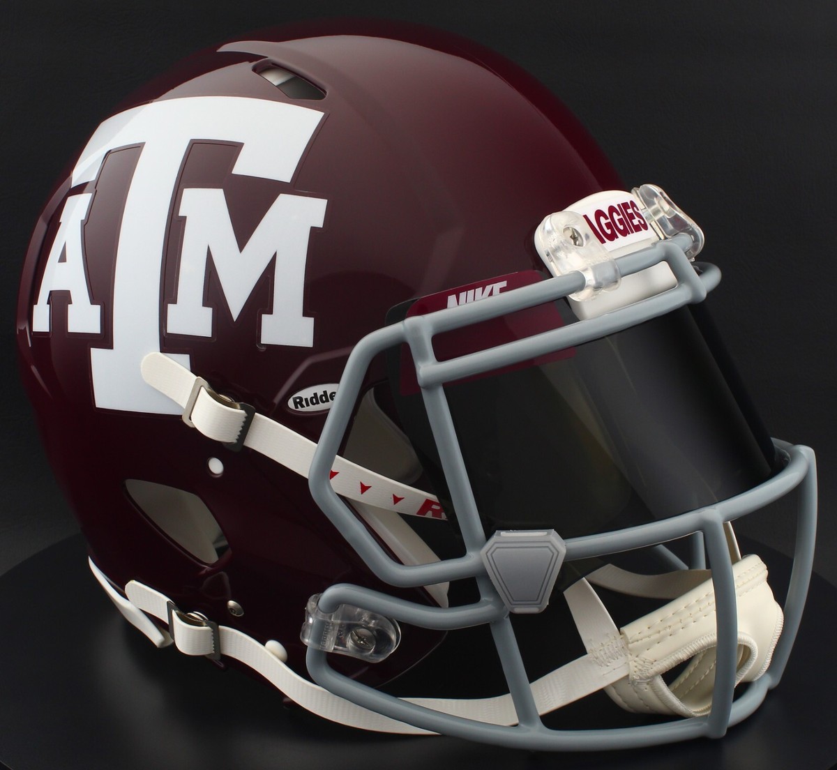 authentic texas a&m football helmet TEXAS A&M AGGIES NCAA Riddell Speed Full Size AUTHENTIC Football Helmet