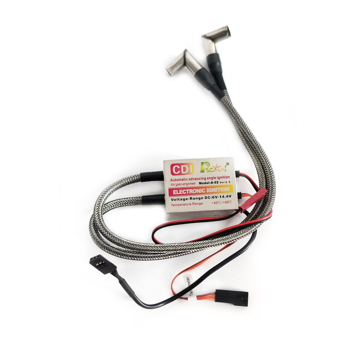 Rcexl Accensione Singola/doppia CDI NGK-ME-8 1/4-32 90/ 120 Gradi O Drta Per Motore DLE A Benzina A Gas RC Aereo - Foto 9