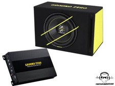BassPack Ground Zero GZS  Subwoofer da 30 In cassa + Amplificatore 1000 watt rms