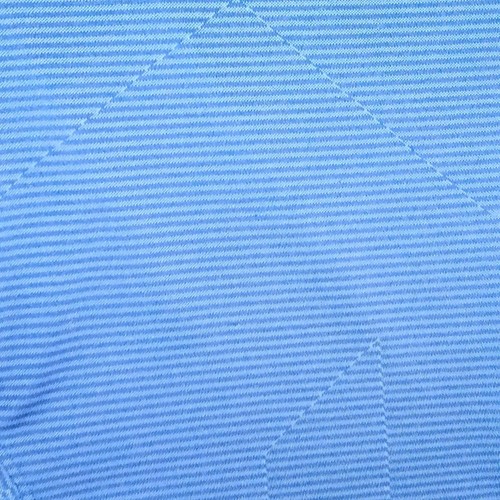 Nike Mens Sz Lg Blue Dri-FIT Players Striped Golf Polo - Picture 8 of 9