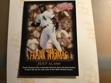1997-98 Fleer Million Dollar Moments Frank Thomas #32 - Chicago White Sox !!!