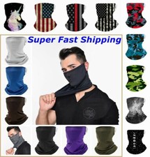 Bandana Face Mask Shield Headwear Neck Gaiter Cover Washable Reusable Breathable