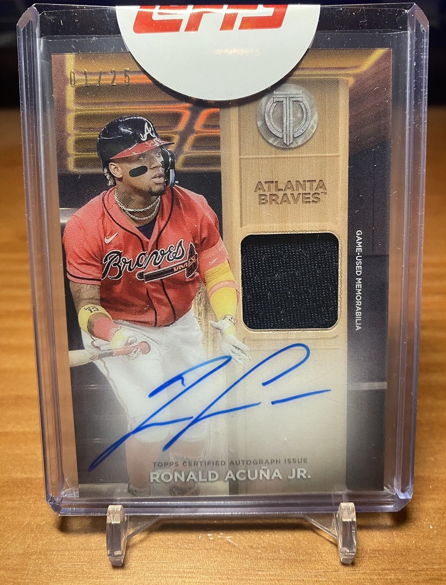 topps now Ronald Acuna Jrアクーニャ サインカード49枚 【公式通販】