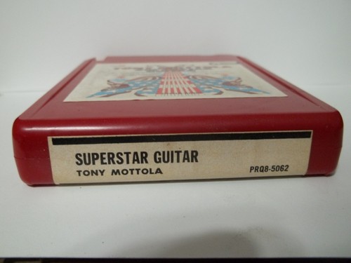 1972 Tony Mottola Superstar Guitar Quad Q 8 track Quadraphonic Project 3 Wrap - Picture 3 of 4