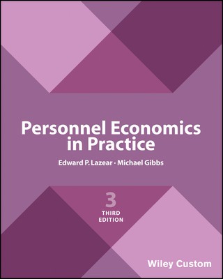Personnel Economics in Practice Lazear Gibbs Paperback John Wiley & Sons