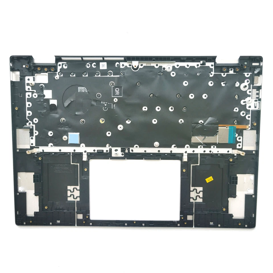 Nuevo para Dell Inspiron 16 5625 5620 0HJ5PC B12 reposamanos con teclado retroiluminado plateado Foto 4 de 4