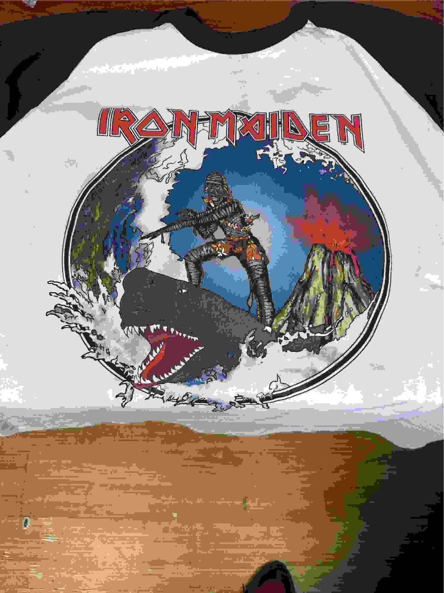 Iron Maiden World Slavery Tour Hawaii 1985 S to 3XL | eBay