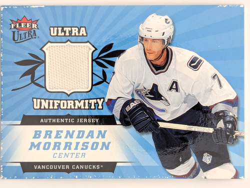 2006-07 Fleer Ultra - Uniformity Brendan Morrison #U-BM (MEM) - Picture 1 of 2
