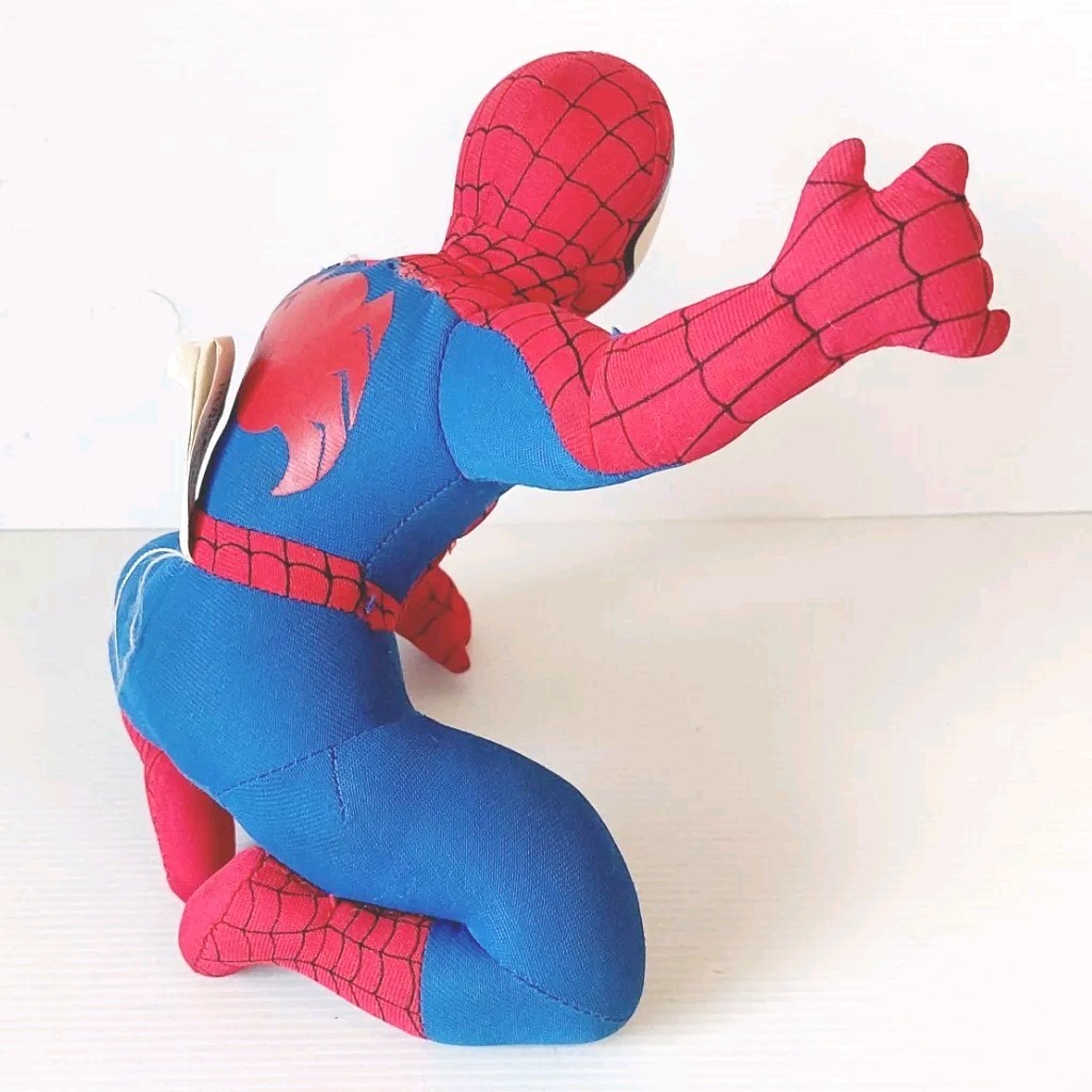 Marvel Spider-man 18cm Plush Soft Toy (2006) Kellytoy Super
