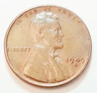 1949 S Lincoln Wheat Cent / Penny *AU - ABOUT UNCIRCULATED*  *FREE SHIPPING*