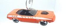 Christmas Ornament for Plymouth Barracuda Convertible Orange
