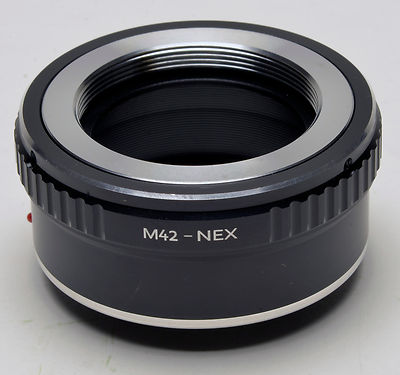 M42 Lens to Sony E adapter NEX 3 NEX 5 NEX 6 NEX 7 Camera Adapter Accessory New