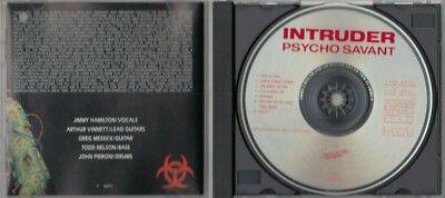 Intruder - Psycho Savant (CD, Jun-1991, Metal Blade) EARLY