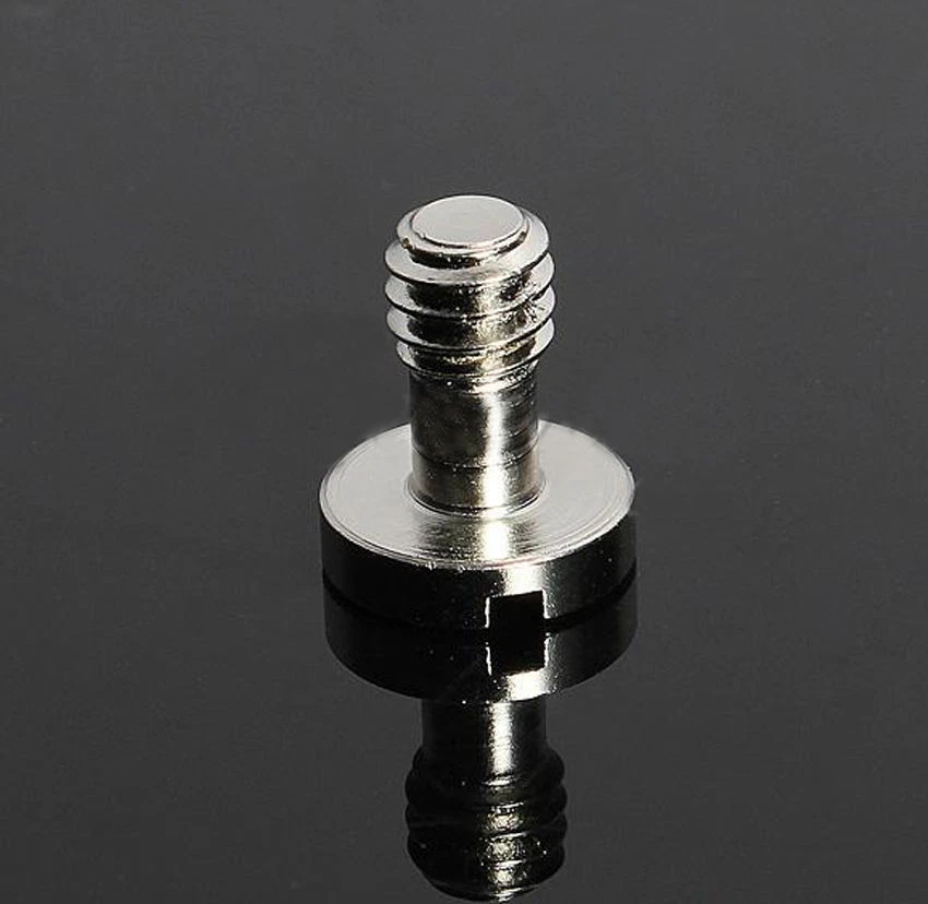 2x Captive 1/4" Tripod Monopod Quick Release (QR) Plate Arca Swiss Camera Screws - image 4 of 4