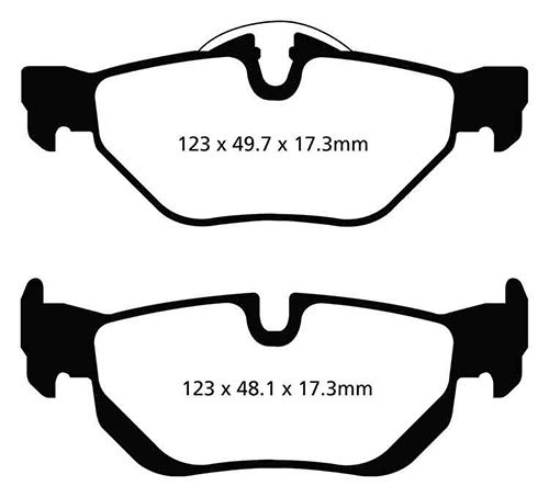 Kit de discos y pastillas de freno trasero EBC para BMW X1 3.0 (25) 218 2010-2011 - Imagen 2 de 2