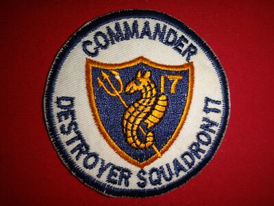 US Navy Commander Destroyer Squadron 17 (COMDESRON 17) Patch