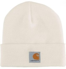 Carhartt unisex child Acrylic Watch Cold Weather Hat, Marshmallow, TODDLER