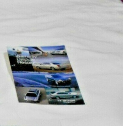 2011 HYUNDAI GENESIS COUPE OWNER MANUAL 8/PC.SET & HYUNDAI PREMIUM FACTORY CASE - Picture 8 of 11
