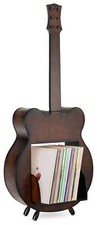 Schallplattenregal Schallplatten LPs Gitarre ...