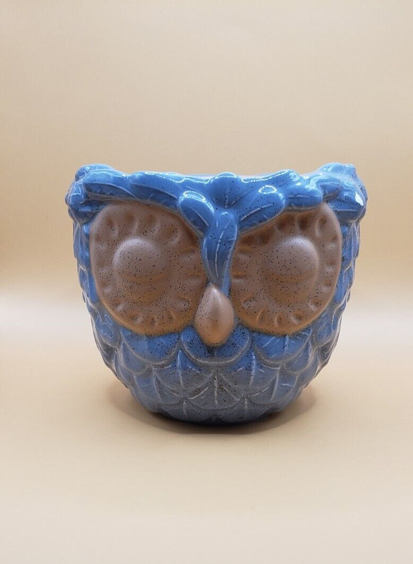 Bath & Body Works Blue OWL Single Wick Candle Holder Fall/Autumn 2022 New W/Tags