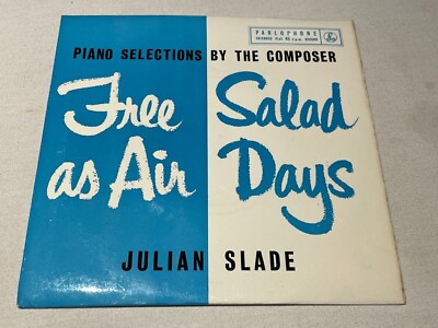 Julian Slade - Free As Air - Salad Days - Vinyl Record 7'' Single - GEP 8731