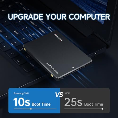fanxiang SSD 2To Disque SSD Interne SATA III 6 GB/s 2,5", 3D NAND, Cache SLC, ju - Photo 3/7