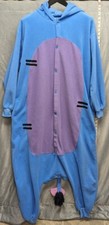 Eeyore Sazac Kigurumi Adult Hooded One Piece Pajama Size Large EUC