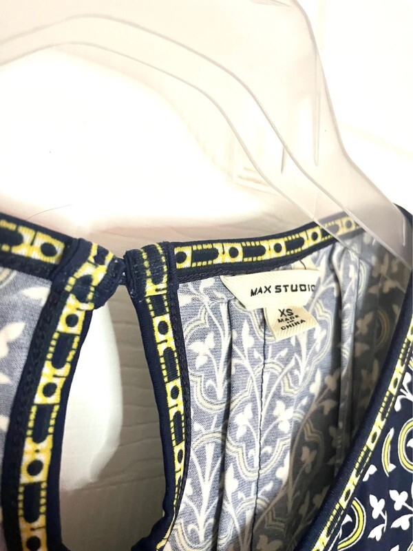 Max Studio Multicoloured Geometric Pattern Pleate… - image 5