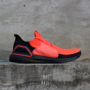 ultra boost black orange
