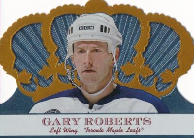 2000-01 Crown Royale #101 GARY ROBERTS - Toronto Maple Leafs