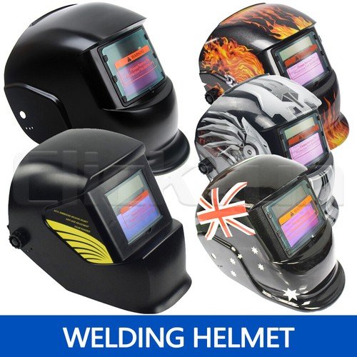 Solar Helmet Auto Darkening Welding Welder Lens Mask ARC TIG MIG MAG Large View - Picture 2 of 21