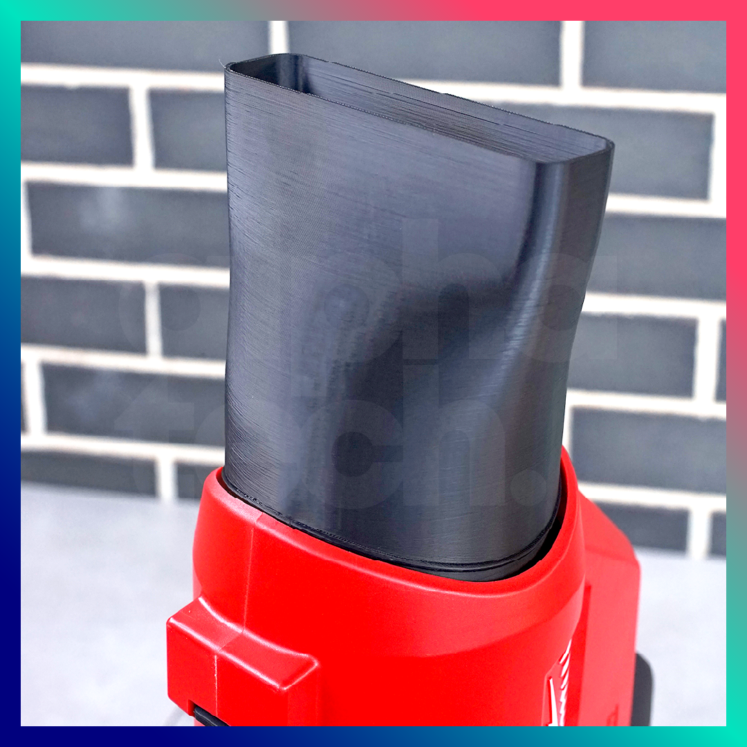 FLATHEAD Car Drying Stubby Nozzle for Milwaukee M18 Leaf Blower M18FBL