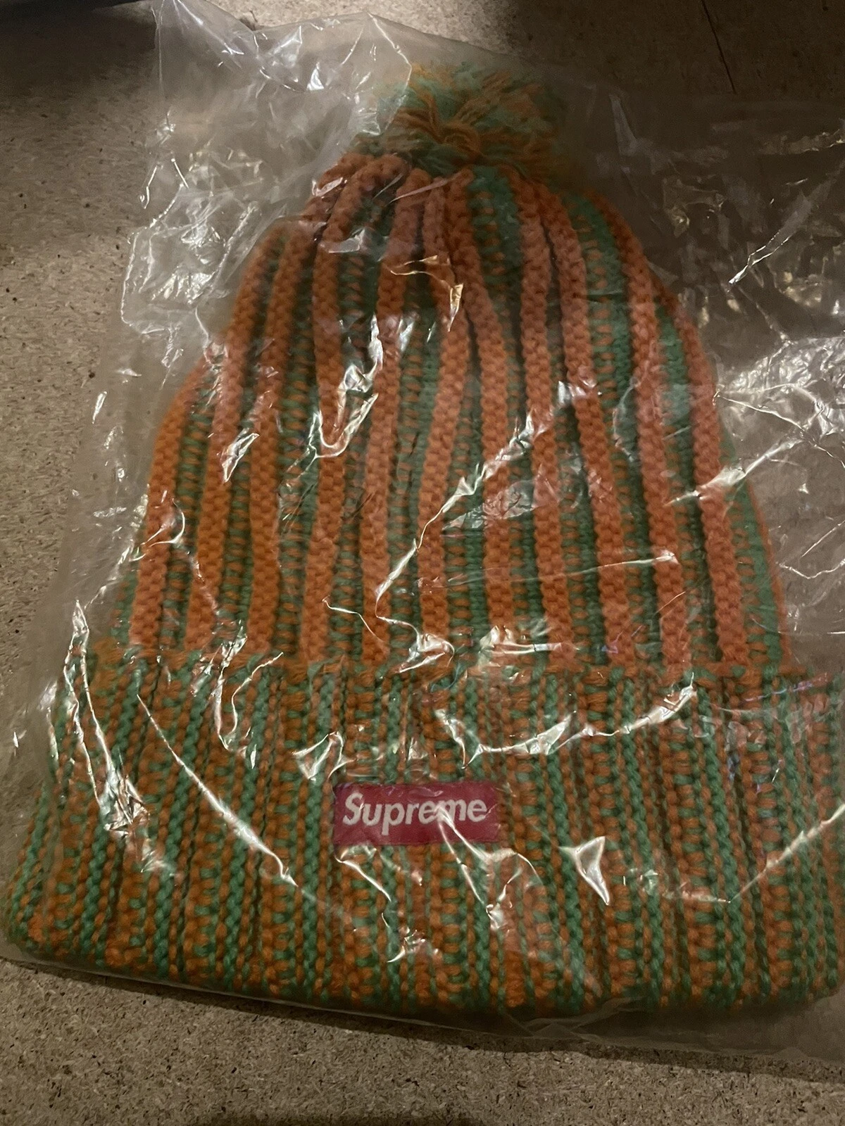 Bonnet à rayures contrastées Supreme FW19   ÉPUISÉ INSTANTANÉMENT   TRÈS RARE !!