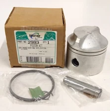 -NEW- Morse 2993, Piston Kit STD V6 3.625'' Cross Flow, OEM