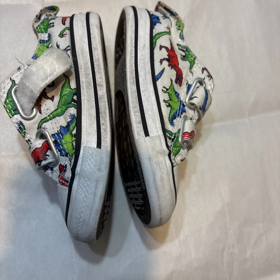 Tenis Converse Chuck Taylor All Star Dinosaur niños pequeños talla 7 Foto 4 de 4