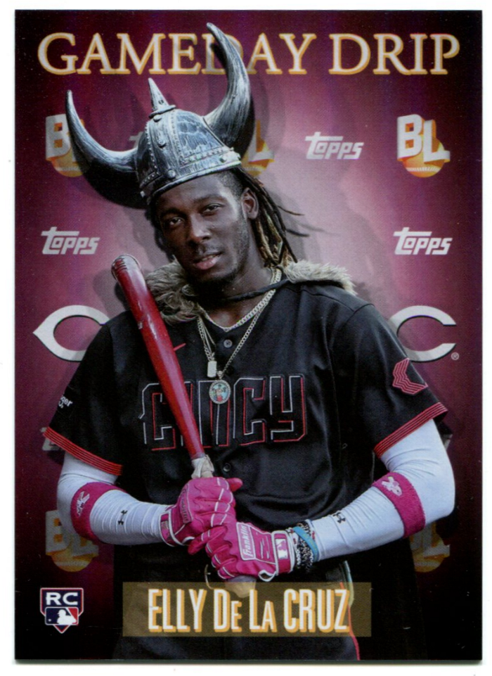 2024 Topps Big League Elly De La Cruz Gameday Drip Case Hit