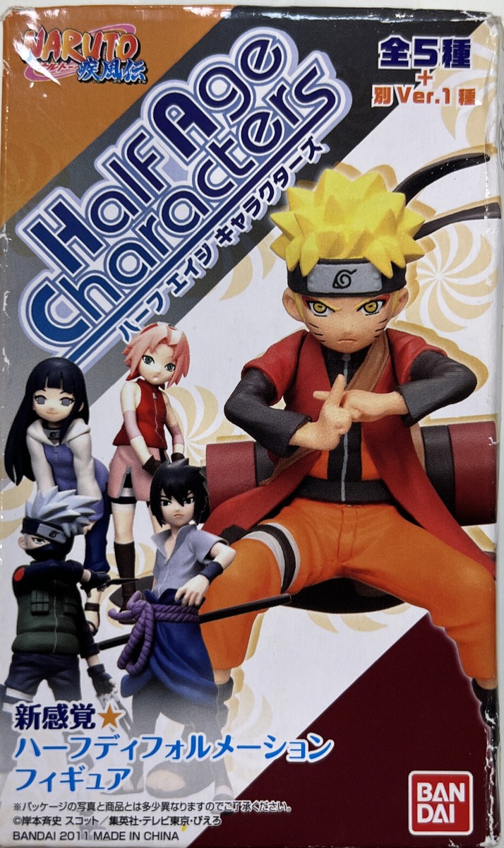 NARUTO 疾風伝　Half Age Characters コンプリート NARUTO 疾風伝 Half Age Characters コンプリート Bandai Naruto Half